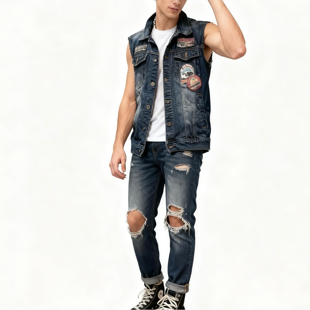 Jeep Denim Vest (M)